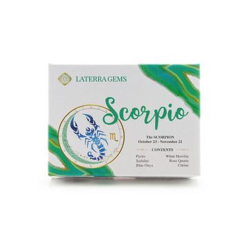 Shop Laterra Gems Zodiac Crystal Set-Scorpio